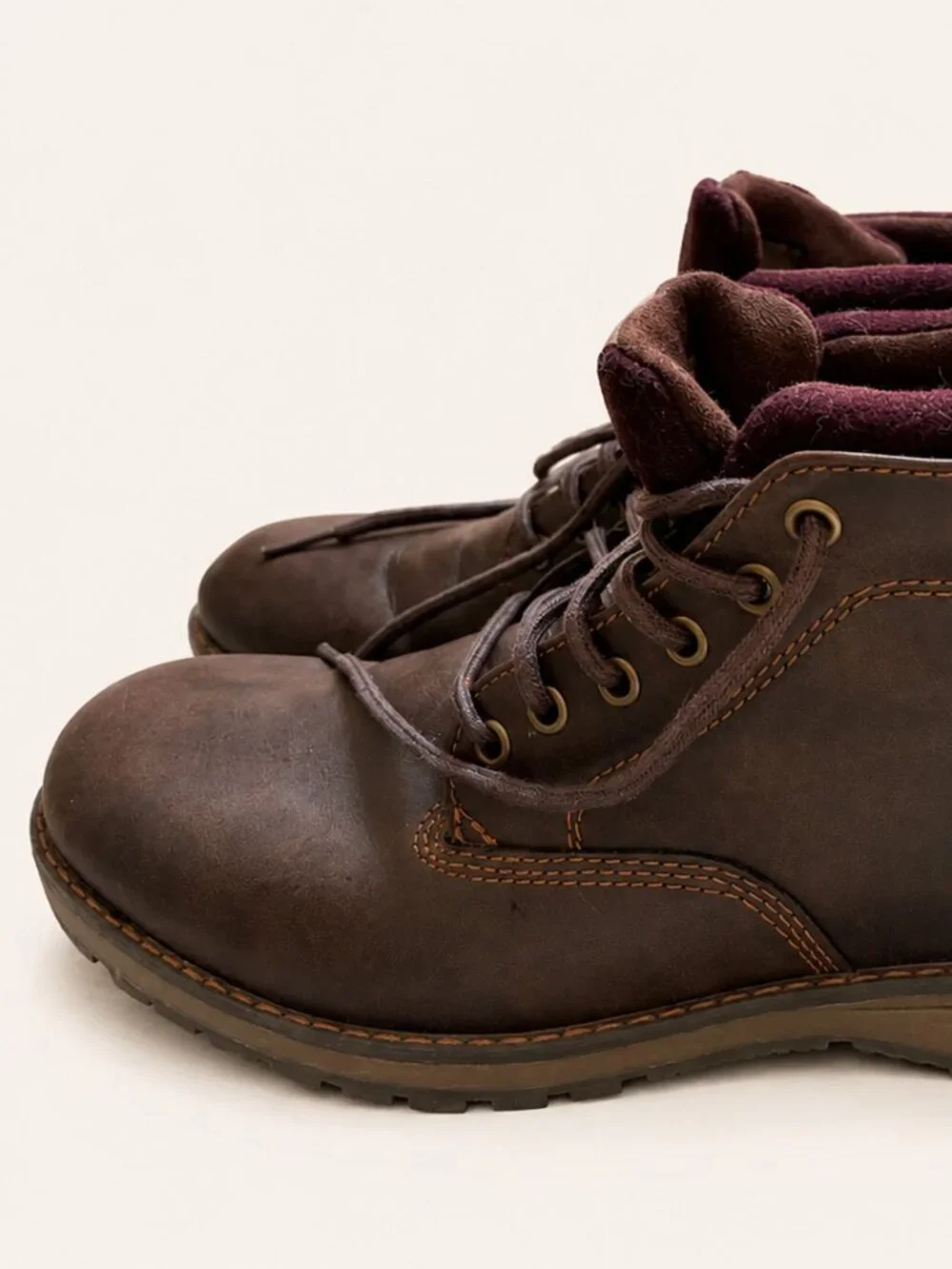 Eastland Men’s Lace-Up Brown Boots – Size 10.5D